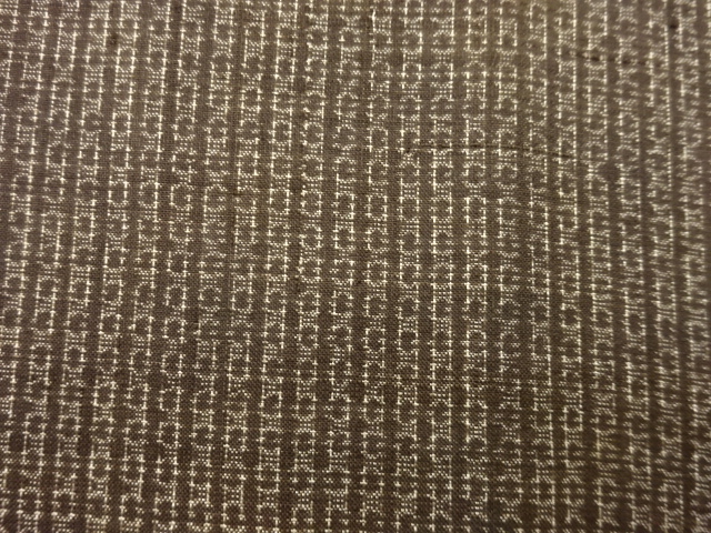 JAPANESE KIMONO / ANTIQUE MENS HAORI / SILK / DORO OSHIMA TSUMUGI